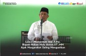 Lewat Momentum Idul Adha, Bupati Rokan Hulu Anton ST MM Ajak Masyarakat Saling Menguatkan