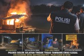 Polres Solok Selatan Sita Ekskavator Tambang Emas Ilegal, Pelaku Kabur ke Hutan