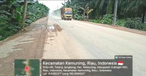 Jalan Selensen-Kota Baru-Bagan Jaya Sudah Selesai Dikerjakan