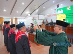 Bupati Karo Hadiri Pelantikan Pimpinan Badan Amil Zakat Nasional Kabupaten Karo Periode 2023-2028