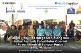 Jaga Stabilitas Harga Menjelang Idul Adha, Pemkab Rohul Gelar Operasi Pasar Murah