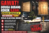 Gawat! Gudang Rokok Ilegal Diduga Kian Menggila di Kualu, Nama Fahmi Jadi Sorotan, Warga Pertanyakan Ketegasan Aparat