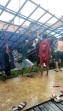Atap Rumah Warga Diterbangkan Angin Kencang, Hujan Lebat dan Banjir