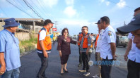 Bupati Karo Tinjau Progres Pekerjaan Pelebaran Jalan Kabanjahe - Berastagi