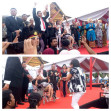 Ian Kasela Radja Salami Pemuda Disabilitas dari Kota Padang di HUT ke-78 Bhayangkara Polda Riau