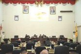 DPRD Rohul Rapat Paripurna Pelantikan Pengambilan Sumpah Jabatan PAW Anggota PAN