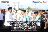Bupati Anton Lepas Keberangkatan JCH melalui Bandara Tuanku Tambusai Tahun 2026