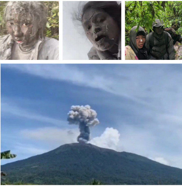 Inilah Daftar Puluhan Pendaki Terdampak Letusan Gunung Merapi Sumbar